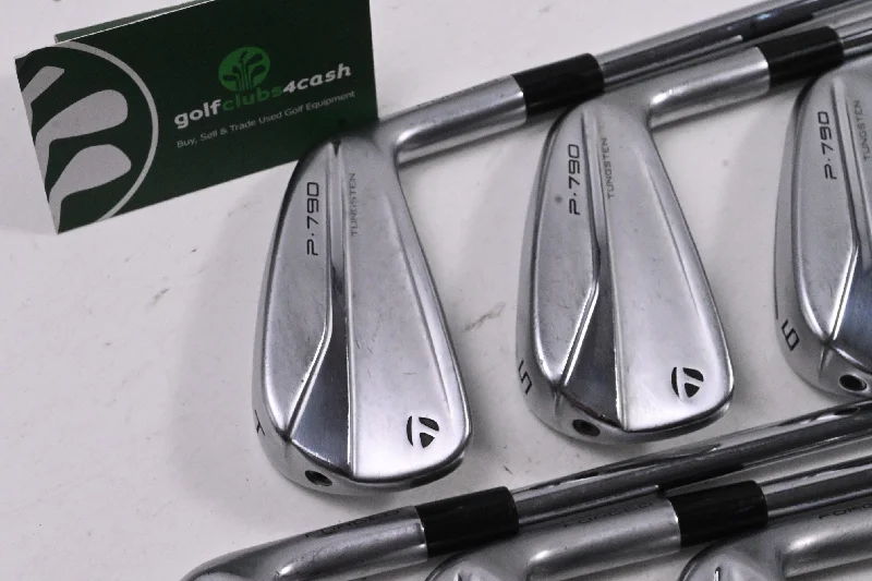 Taylormade P790 2021 Irons / 4-PW / Stiff Flex NS Pro 850GH Shafts