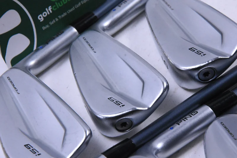 Ping i59 Irons / 4-PW / Blue Dot / Regular Flex Ping ALTA CB Slate AWT Shafts