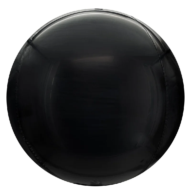 7 inch MIRROR MATTE BALLOON - BLACK