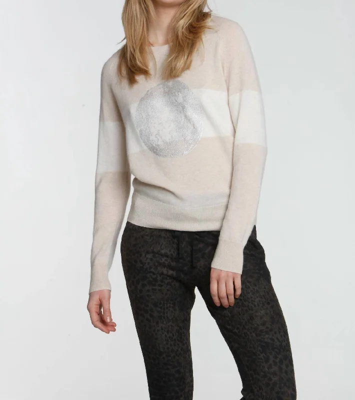 Golden Sun Scoop Sweater In Dune