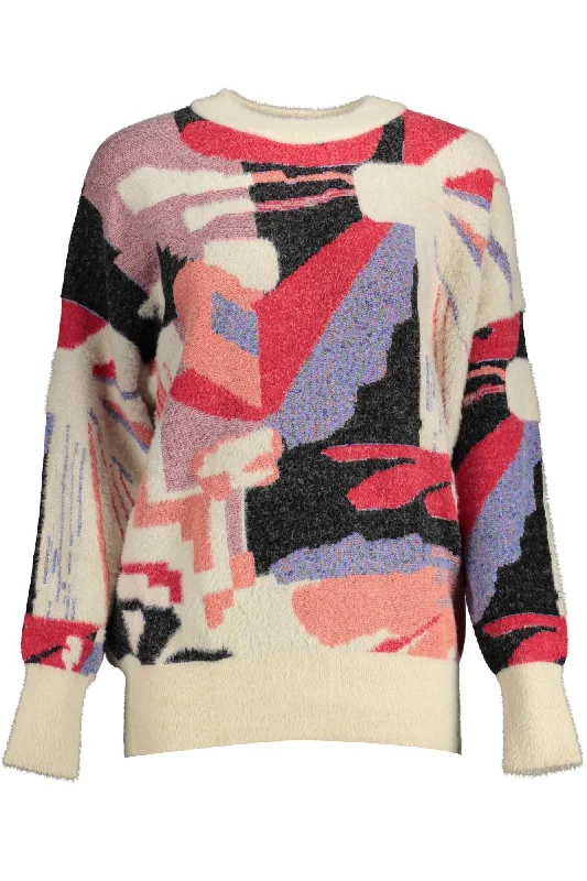 Desigual Chic  Contrasting Detail Women's Sweater