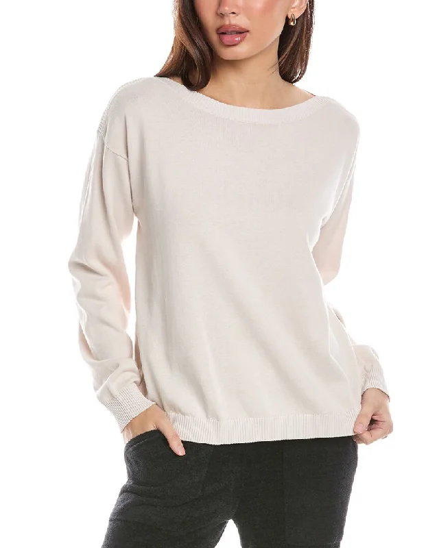 Barefoot Dreams Sunbleached Boatneck Pullover