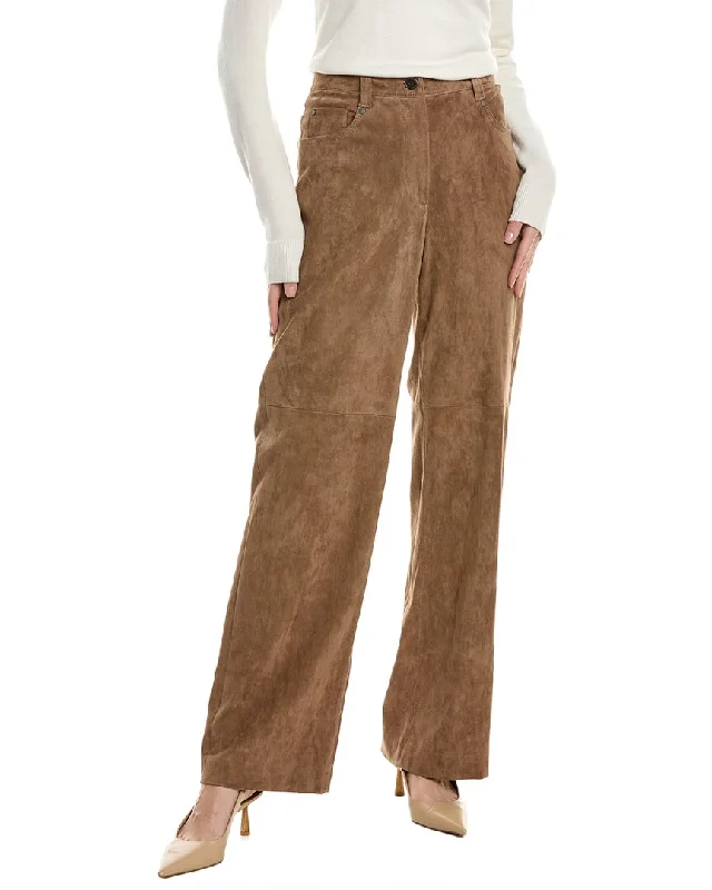 Brunello Cucinelli Suede Pant