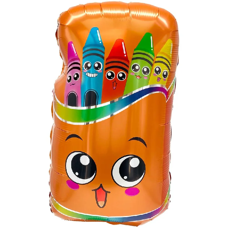 27 inch SMILING CRAYON BOX