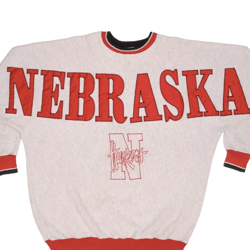 VINTAGE NCAA NEBRASKA HUSKERS LEGENDS ATHLETICS SWEATSHIRT 1990S XL MADE IN USA