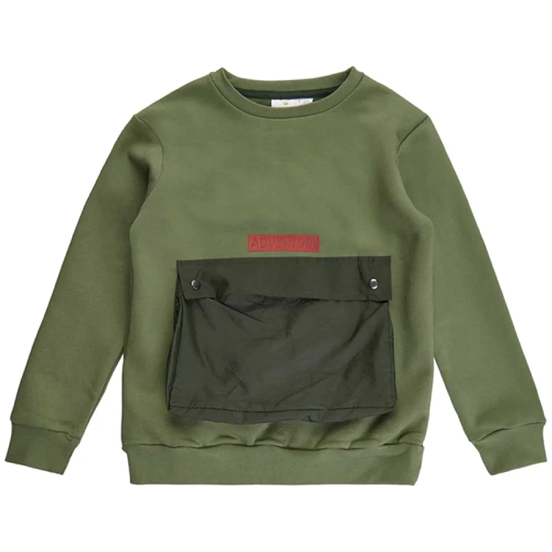 The New Oil Green Bassi Sweatshirt