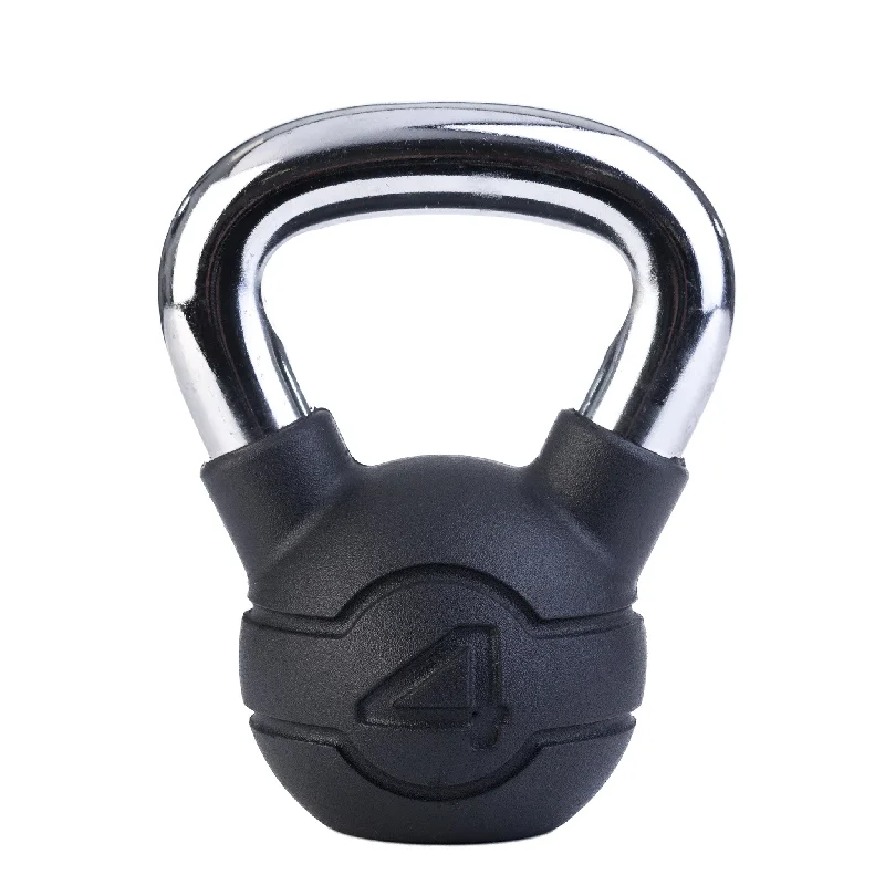 JORDAN® Chrome/Rubber Kettlebells