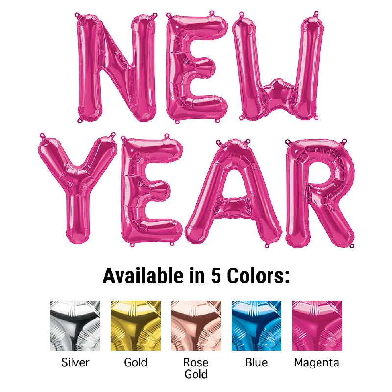 16 inch NEW YEAR - NORTHSTAR LETTERS KIT (AIR-FILL ONLY)