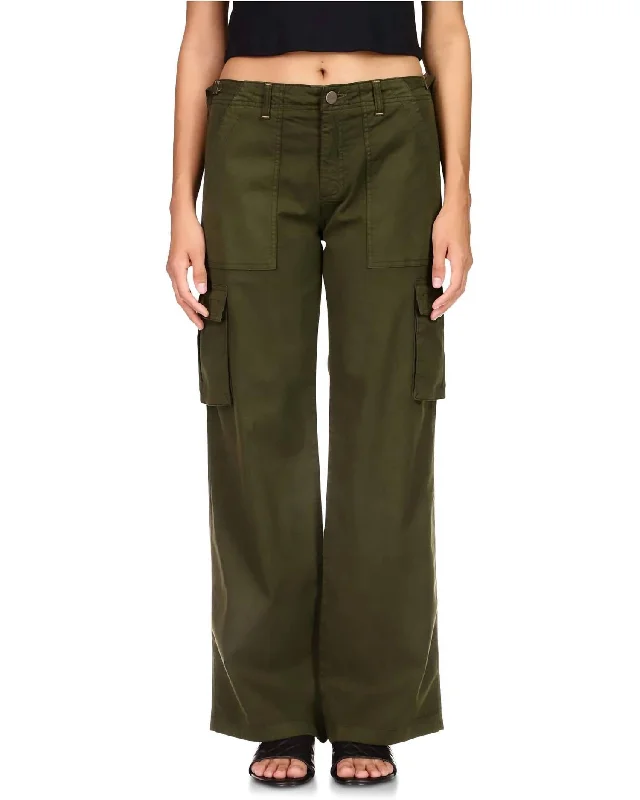 Reissue Cargo Pants In Mossy Green