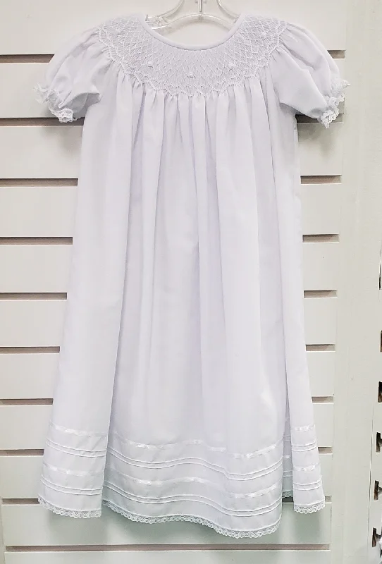 2PC Smock Neck Christ Gown