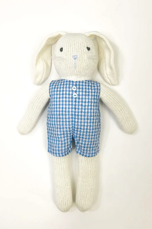 Knit Stuffed Bunny (Click for options)