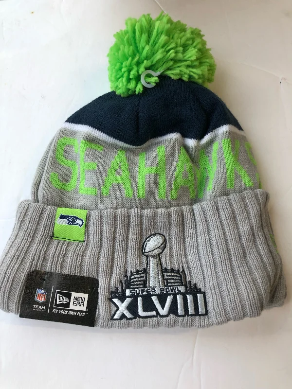 Seattle Seahawks New Era Super Bowl 48 Winter Hat