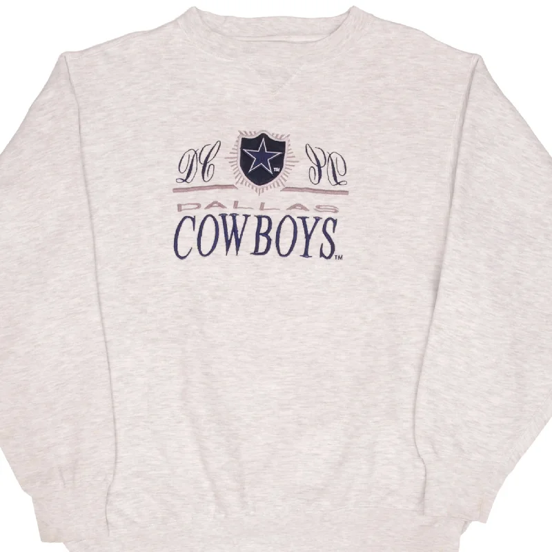 VINTAGE NFL DALLAS COWBOYS EMBROIDERED SWEATSHIRT 1990S SIZE XL