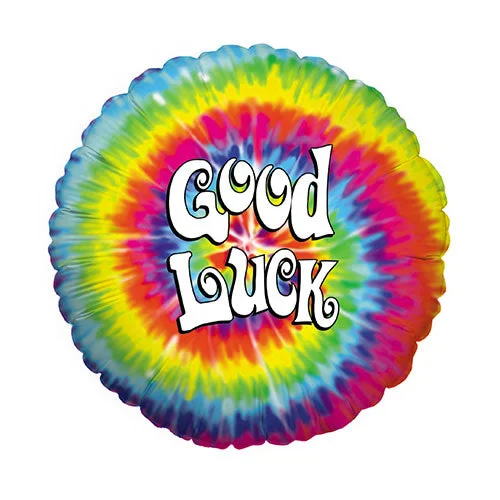 18 inch GOOD LUCK TIE-DYED