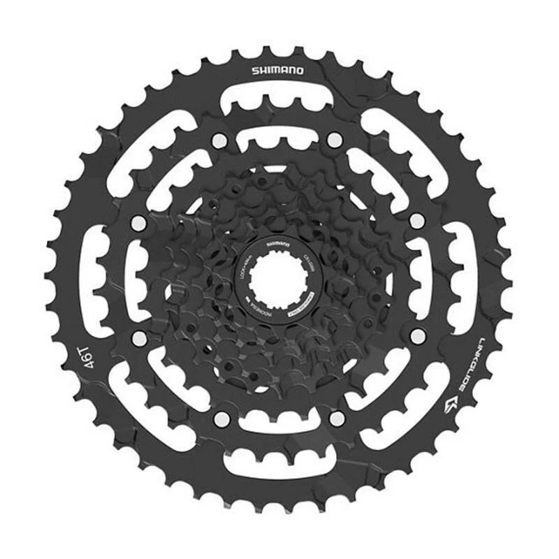 SHIMANO LINKGLIDE Cassette 9-speed CS-LG300-9 11-36T/41T/46T CUES U4000 Series Sprocket 9V 9S Origibal Bike Parts