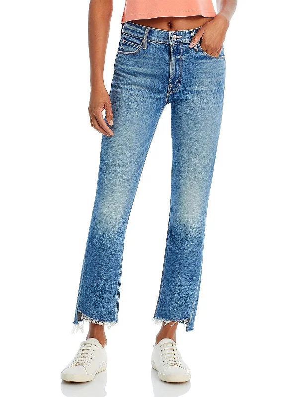 Dazzler Womens Denim Ankle Jeans