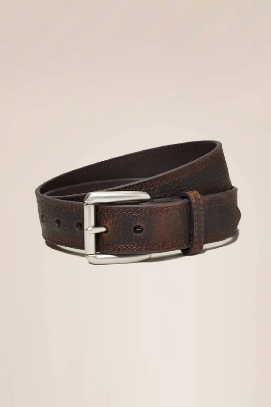 Ariat Work Trip Belt for Men in Brown | A10004630-BROWN