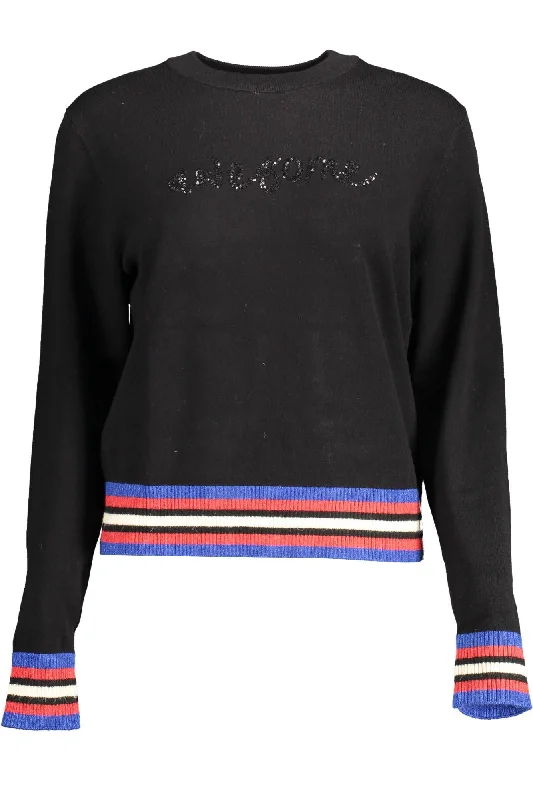 Desigual Enchanting Contrast Detail Women's Sweater