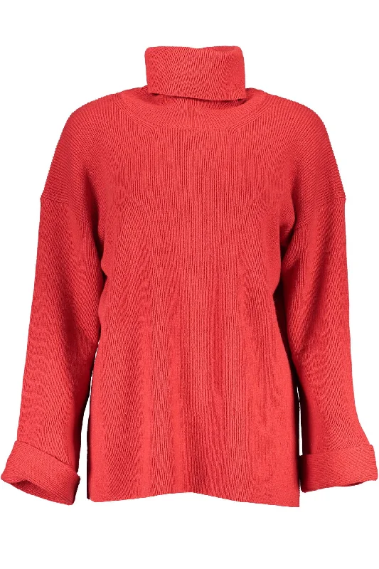 Gant Elegant High Collar Wool Blend Women's Sweater