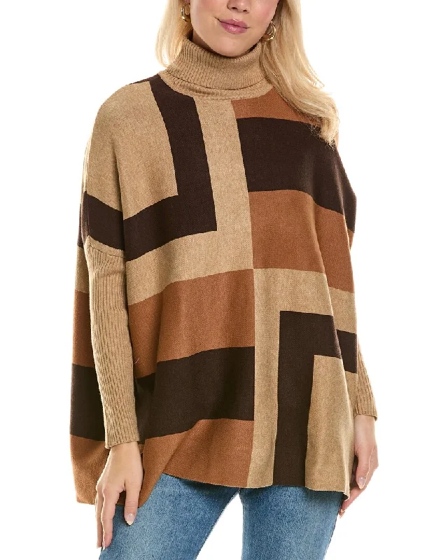 Joseph A. Turtleneck Tunic Sweater