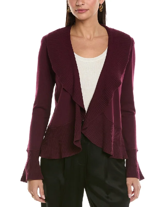 St. John Ruffle Cardigan