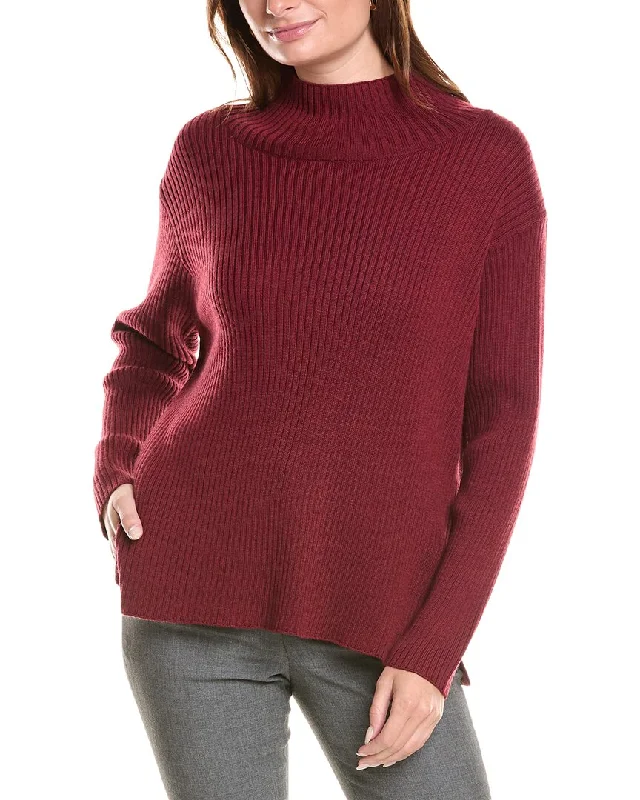 Eileen Fisher Turtleneck Wool Sweater