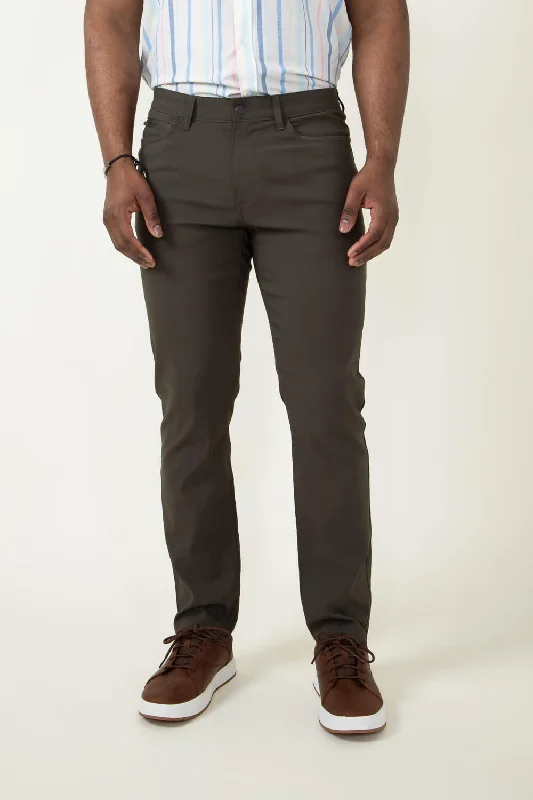 Copper & Oak Momentum Zip Pants for Men in Green |  K2F901-312-DARKOLIVE