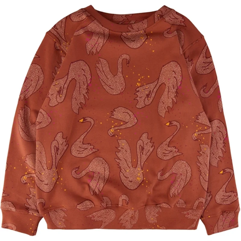 Soft Gallery Baked Clay Baptiste Swan Sweatshirt