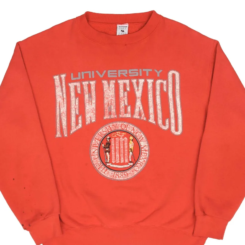 VINTAGE UNIVERSITY OF NEW MEXICO SWEATSHIRT EARLY 1990S SIZE LARGE MADE IN USA