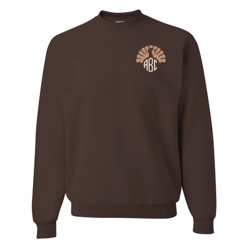 Monogrammed Turkey Crewneck Sweatshirt