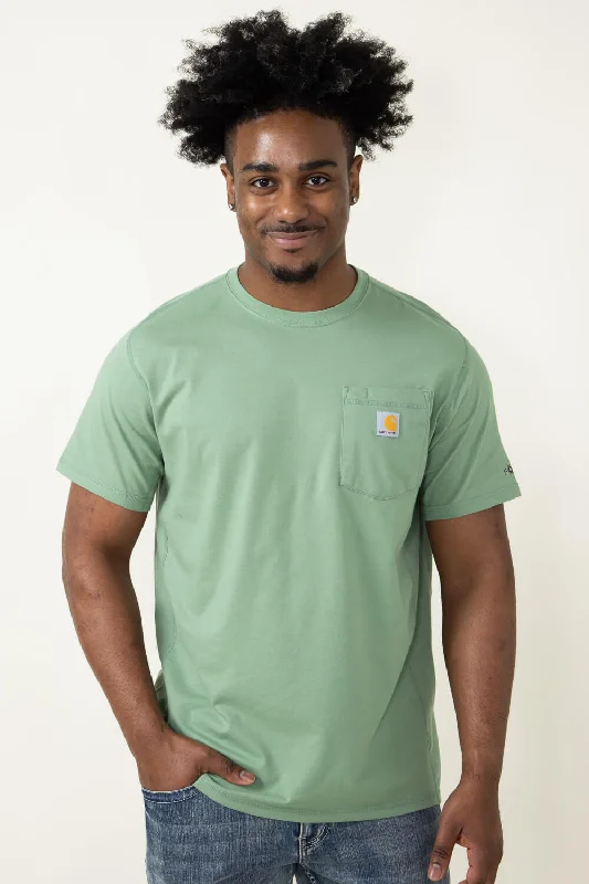 Carhartt Force Pocket T-Shirt for Men in Green | 106652-GF5-LODENFROST