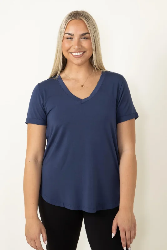 Thread & Supply Recreation Top for Women in Navy | T1440LZMTS-NAVY