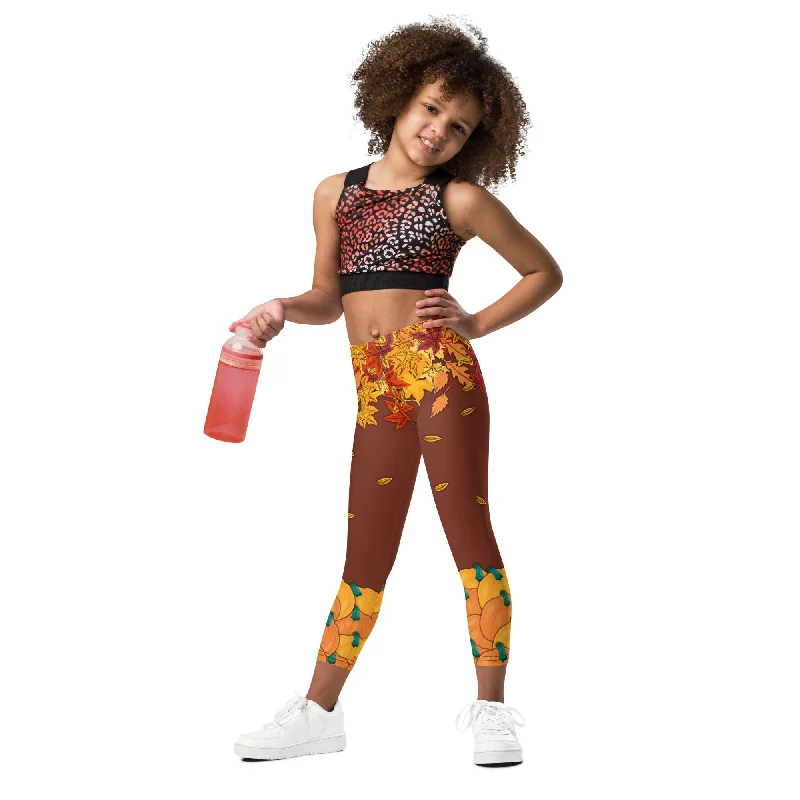 Thanksgiving Vibes Kid's Leggings