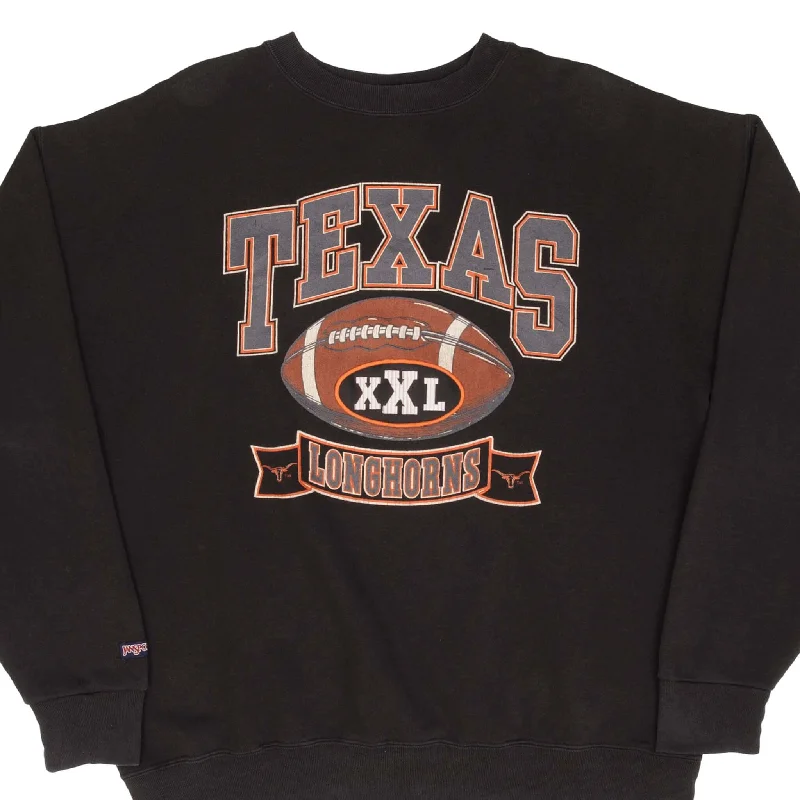 VINTAGE NCAA TEXAS LONGHORNS FOOTBALL SWEATSHIRT 1990S SIZE 2XL MADE IN USA