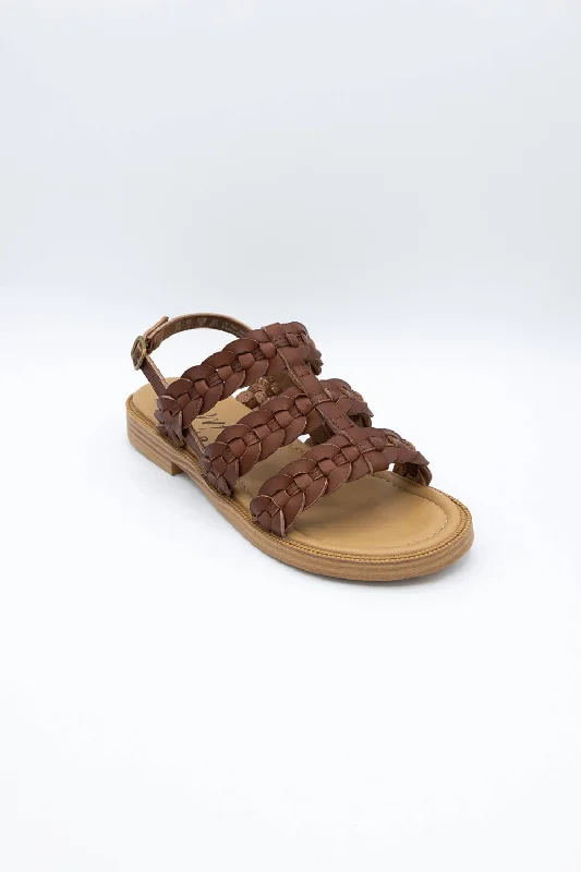 Blowfish Malibu Awluv Braid Sandals for Women in Henna Brown | BF-10799-236