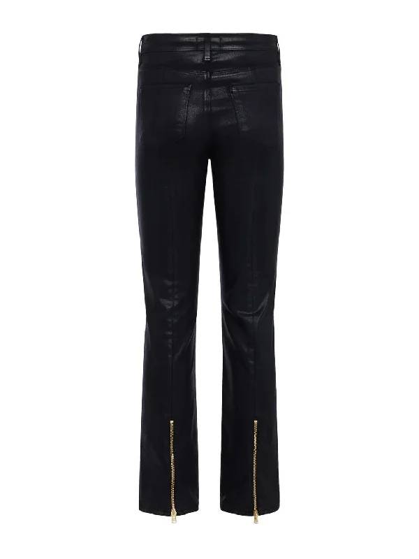 Ginny Coated Jean In Noir Coated