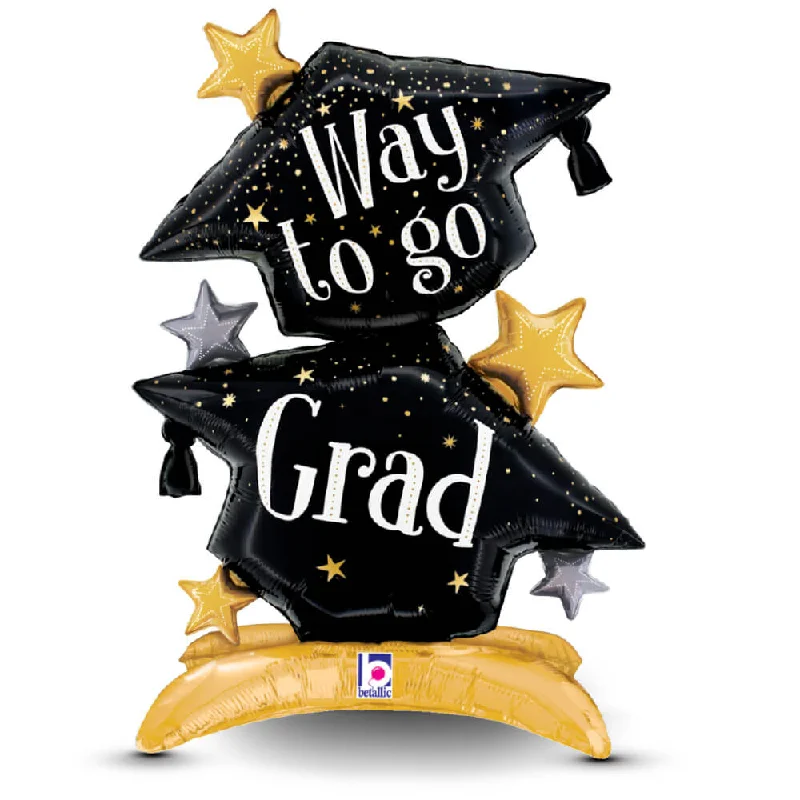 29 inch STANDUPS WAY TO GO GRAD CAP