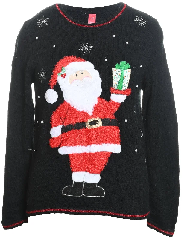 Santa Claus Christmas Jumper - S