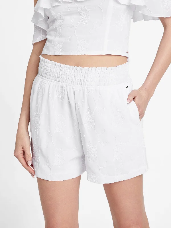 Allegra Embroidered Shorts