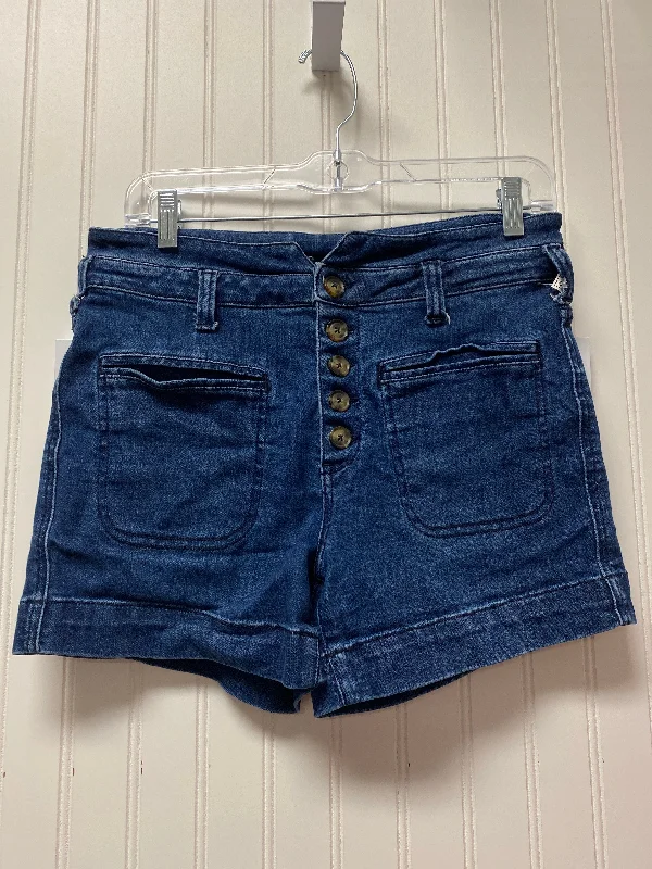 Blue Denim Shorts Pilcro, Size 4